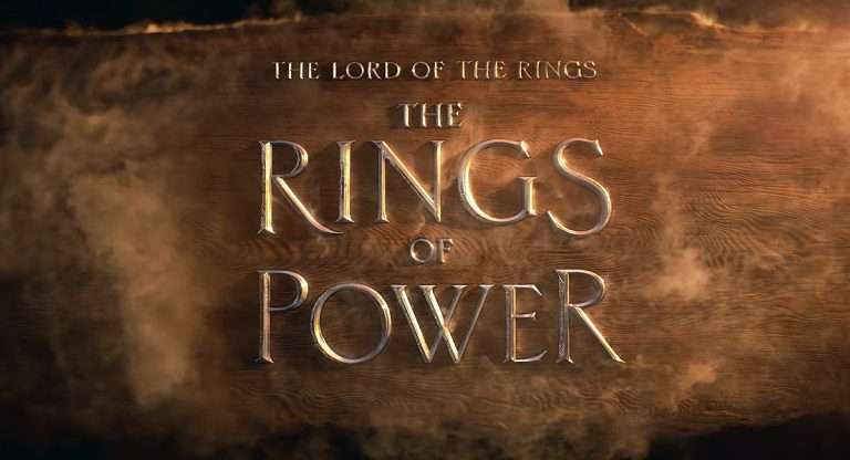 The Lord of the Rings: The Rings of Power logo.