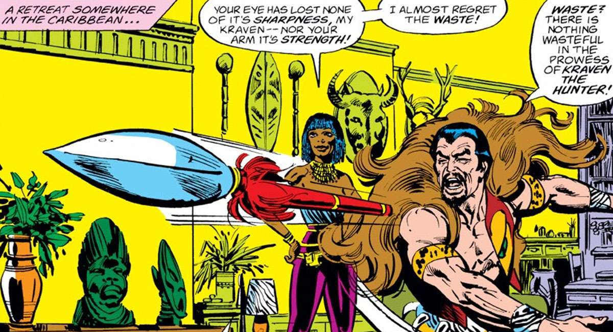 Calypso and Kraven in The Amazing Spider-Man #280.