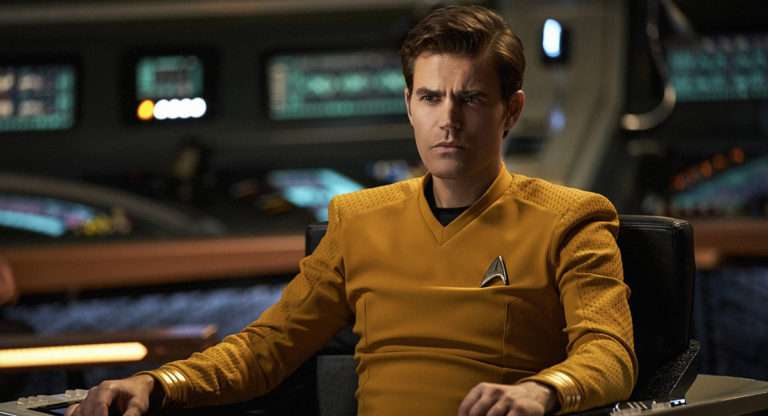 Star Trek: Strange New Worlds; Paul Wesley as James T. Kirk.
